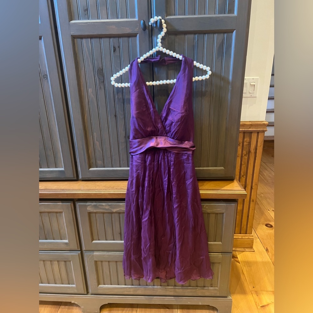 Amsale NWT silk dress